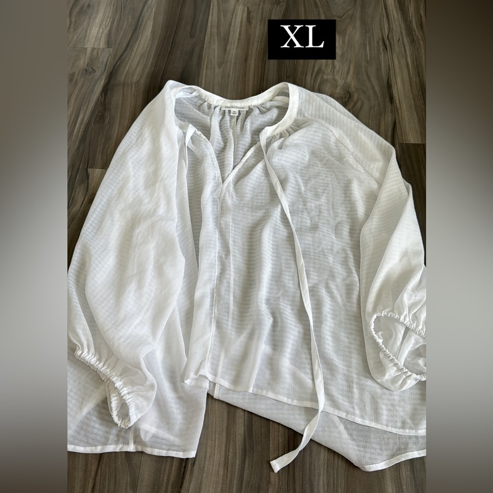 Prologe xl sheer long sleeve work shirt